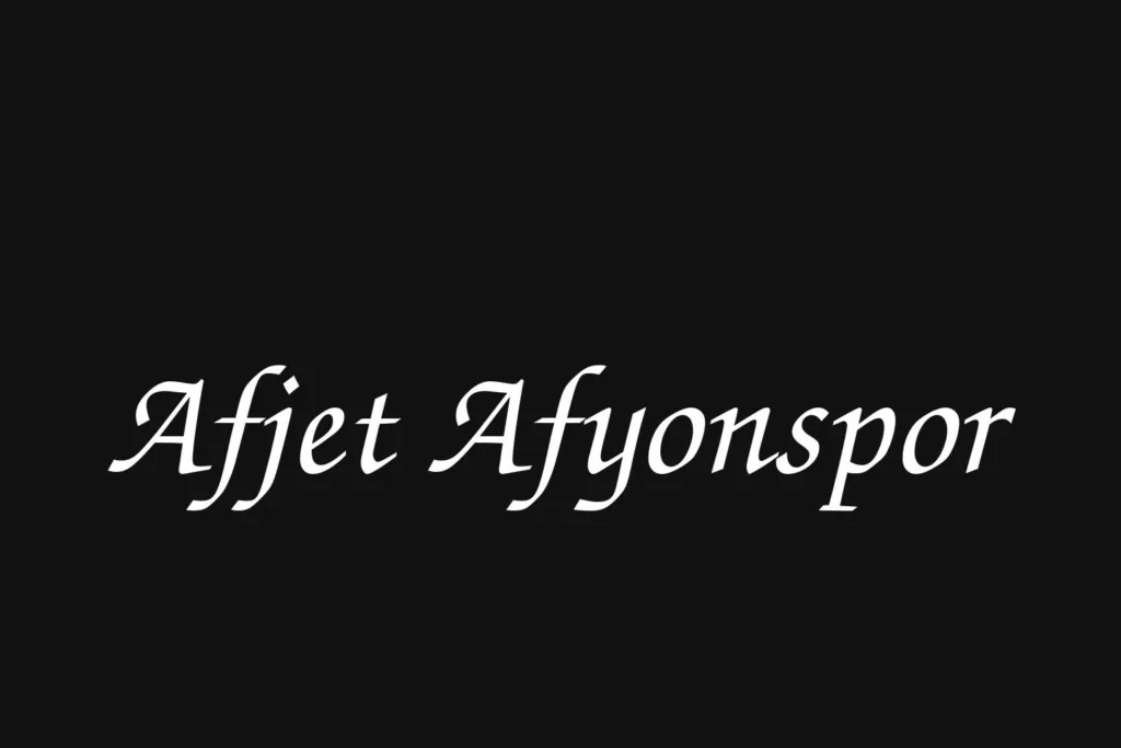 afjet-afyonspor