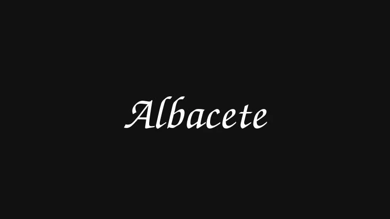 albacete