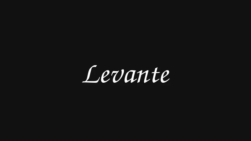 levante