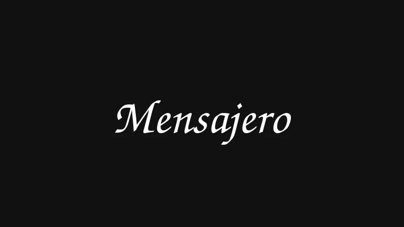 mensajero
