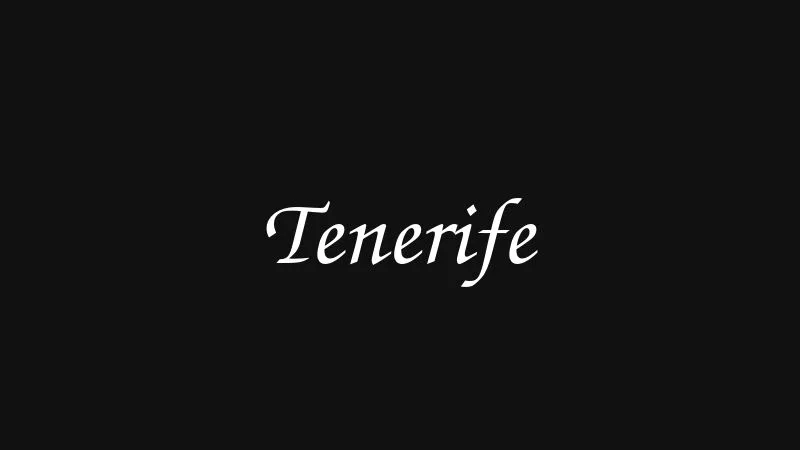 tenerife