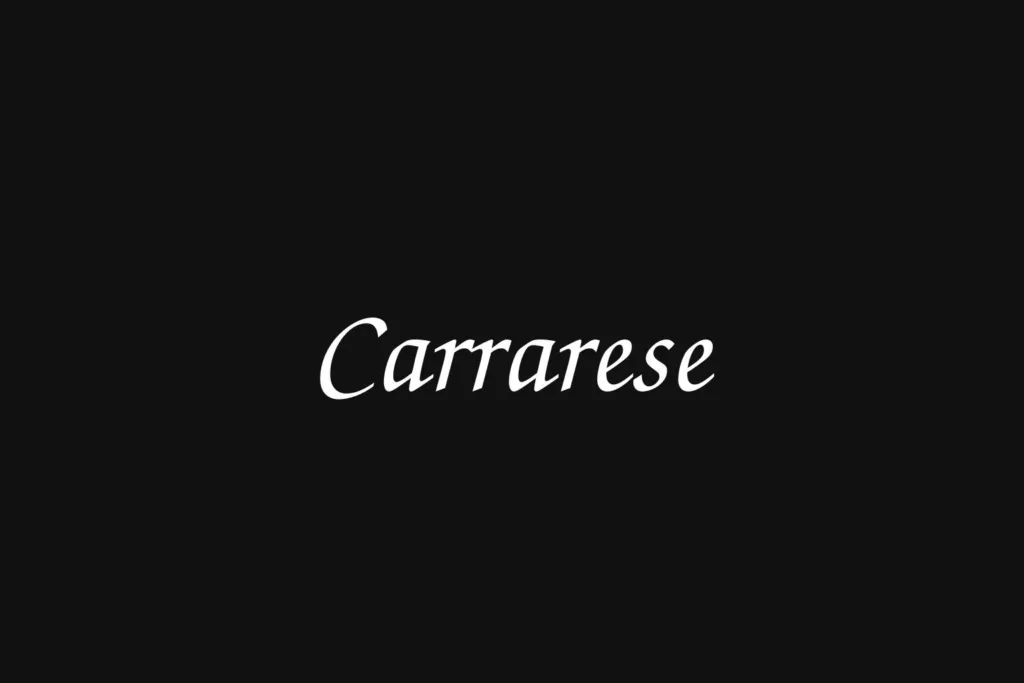 carrarese