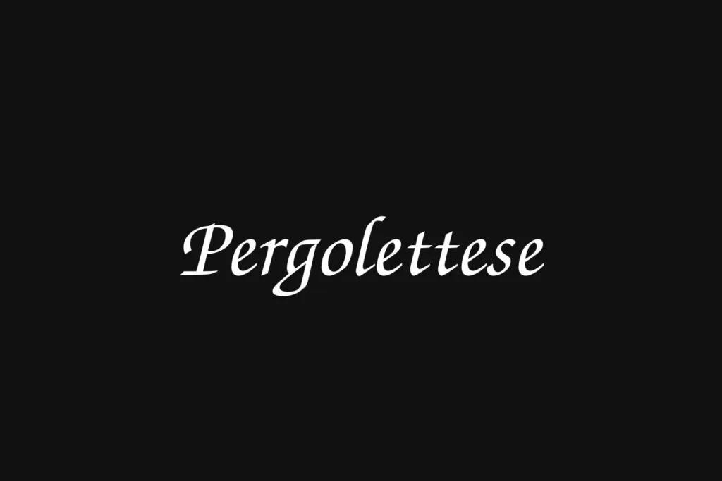 pergolettese